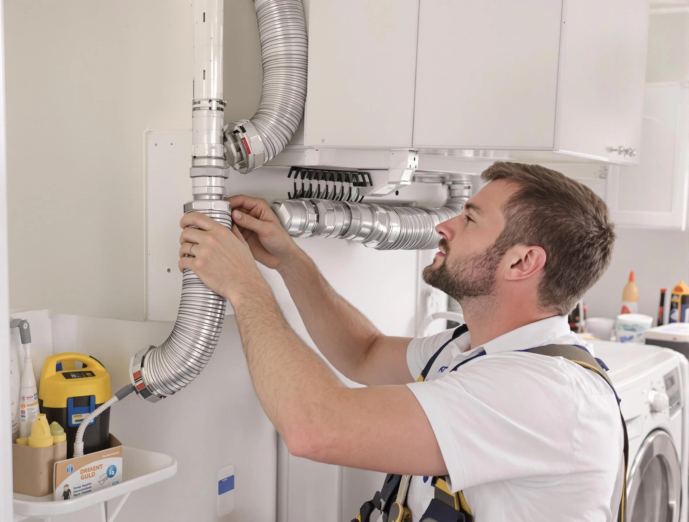 Professional dryer vent repair and installation by Highlands Ranch Dryer Vent Cleaning in Highlands Ranch