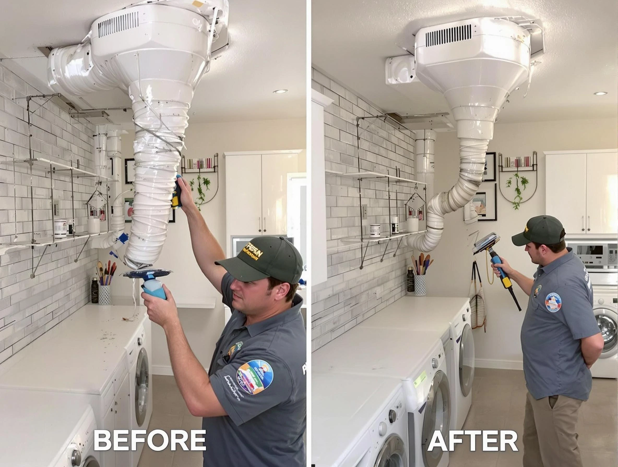 Professional dryer exhaust vent cleaning by Highlands Ranch Dryer Vent Cleaning in Highlands Ranch