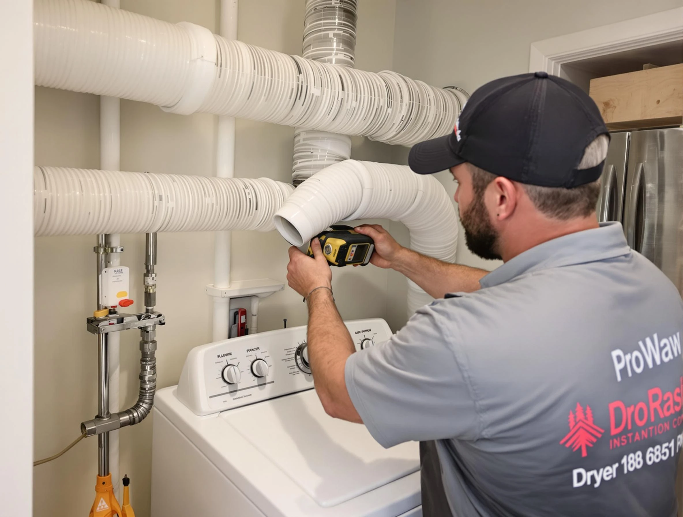 Professional dryer vent hose installation by Highlands Ranch Dryer Vent Cleaning in Highlands Ranch