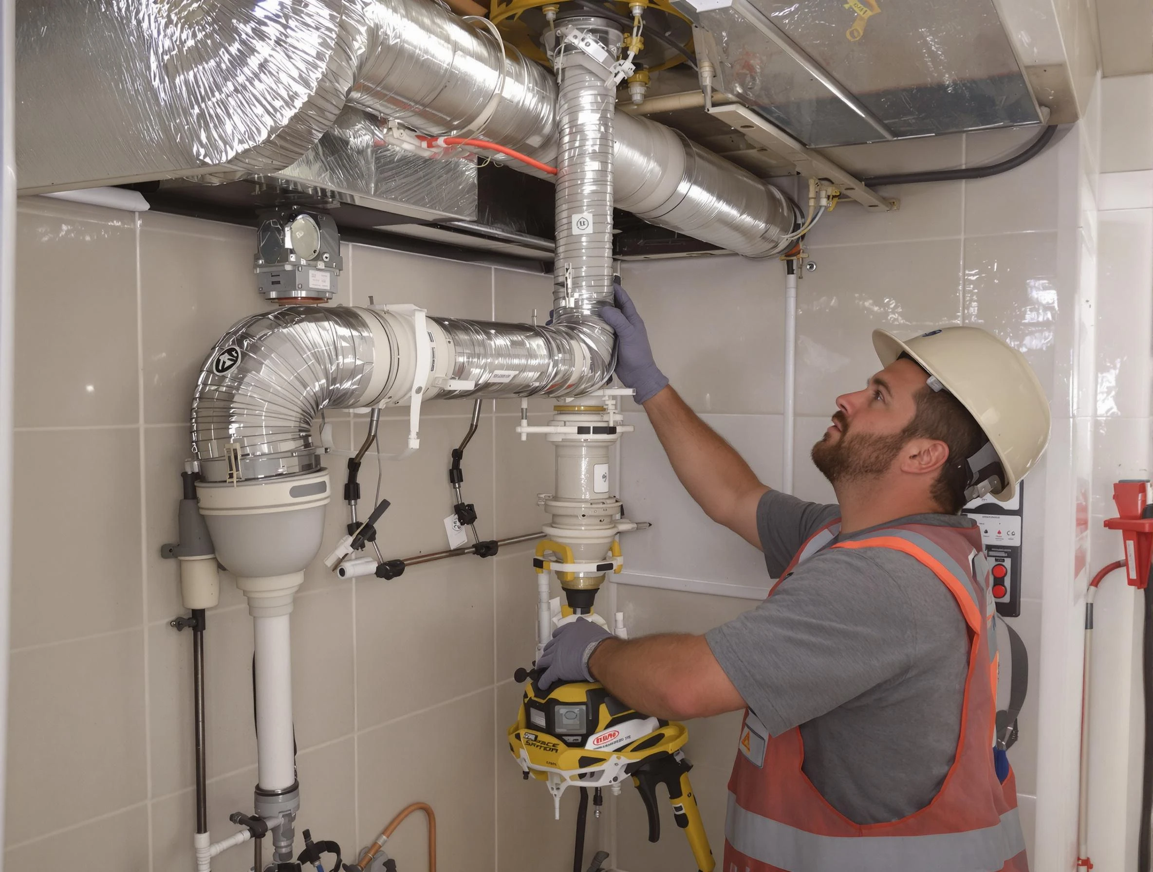 Highlands Ranch Dryer Vent Cleaning expert performing professional dryer vent repair and installation in Highlands Ranch